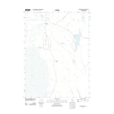 2012 Map of Larkspur Hills, 2012 Print