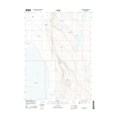 2015 Map of Larkspur Hills, 2015 Print