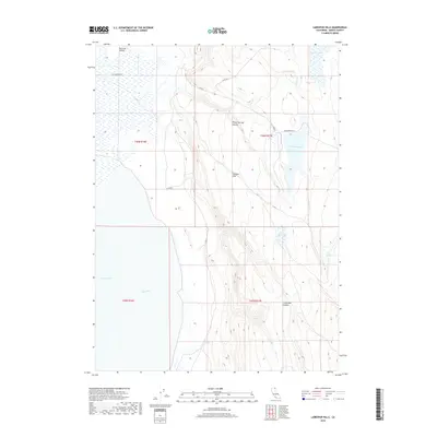 2018 Map of Larkspur Hills, 2018 Print