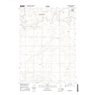 2017 Map of Larkspur Park, 2017 Print