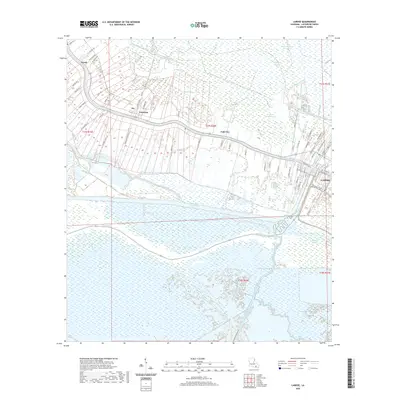 2020 Map of Larose, 2020 Print