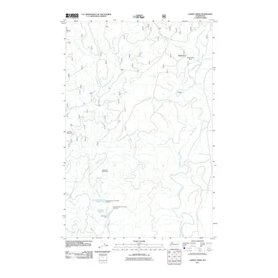 2011 Map of Larsen Creek, 2011 Print