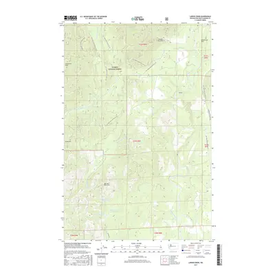2017 Map of Larsen Creek, 2017 Print