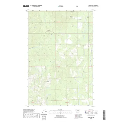 2020 Map of Larsen Creek, 2020 Print