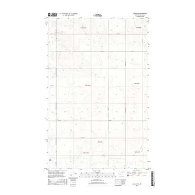 2017 Map of Larslan NW, 2017 Print