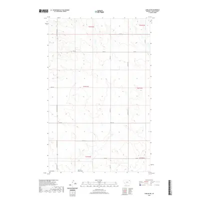 2020 Map of Larslan NW, 2020 Print