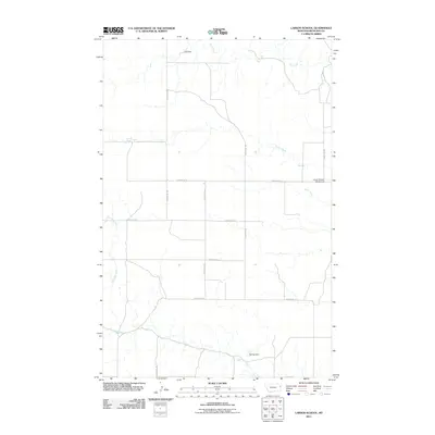 2011 Map of Larson School, 2011 Print