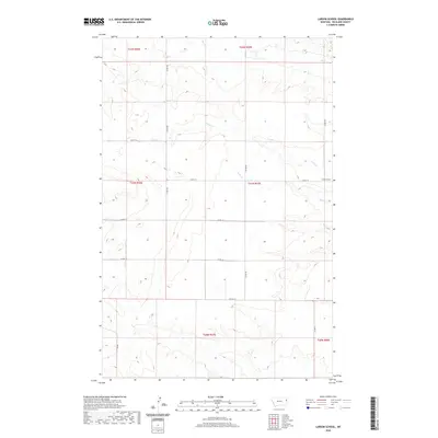 2020 Map of Larson School, 2020 Print