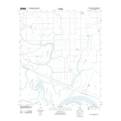 2012 Map of Larto Lake North, 2012 Print