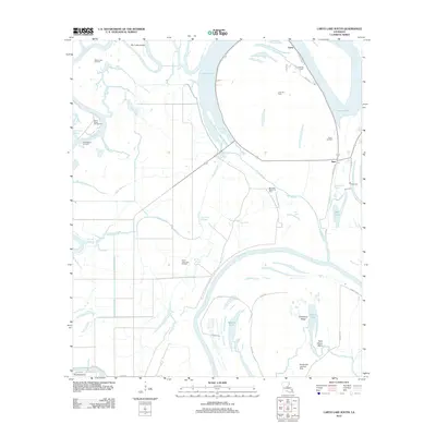 2012 Map of Larto Lake South, 2012 Print