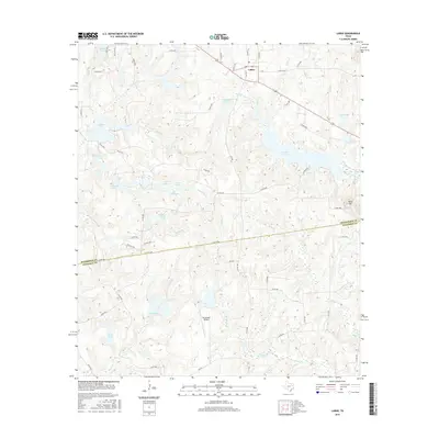 2016 Map of LaRue, 2016 Print
