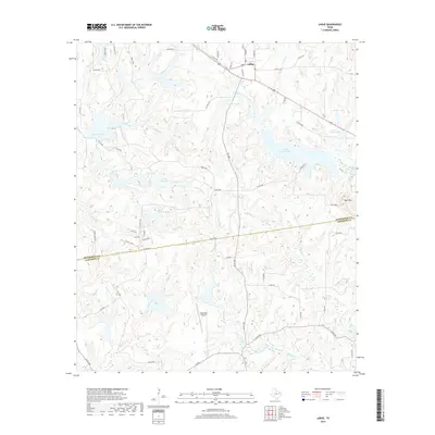 2019 Map of LaRue, 2019 Print