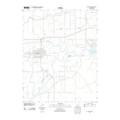 2011 Map of Las Animas, 2011 Print