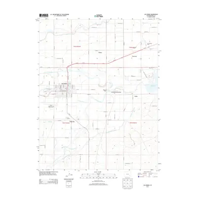 2013 Map of Las Animas, 2013 Print