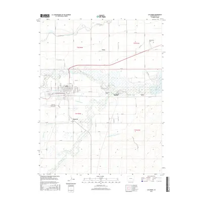 2016 Map of Las Animas, 2016 Print
