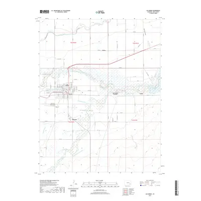 2019 Map of Las Animas, 2019 Print