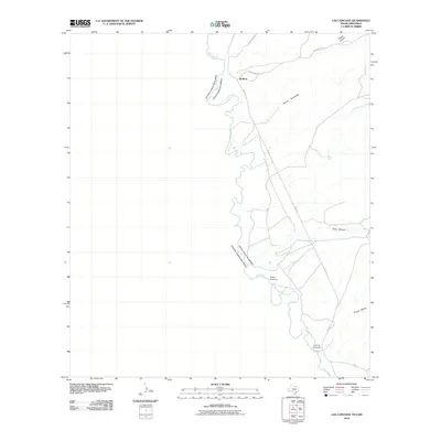 2010 Map of Las Conchas, 2010 Print