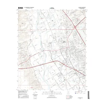 2017 Map of Las Cruces, 2017 Print