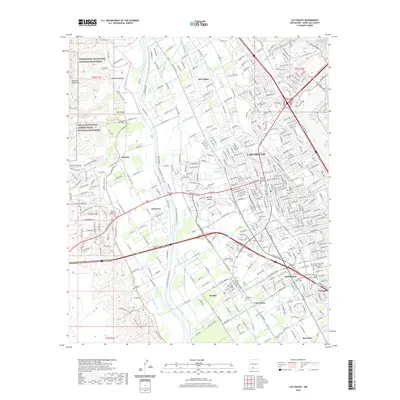 2020 Map of Las Cruces, 2020 Print