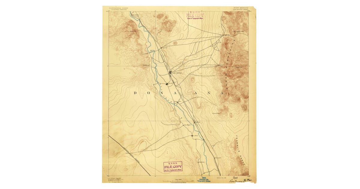 Old Maps of El Paso, TX | Pastmaps