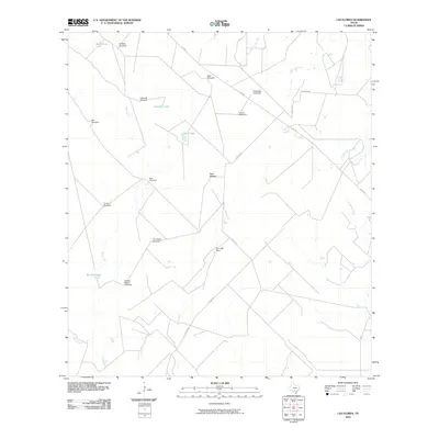 2010 Map of Las Flores, 2010 Print