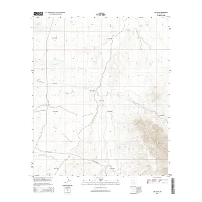 2014 Map of Las Guijas, 2014 Print