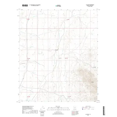 2018 Map of Las Guijas, 2018 Print