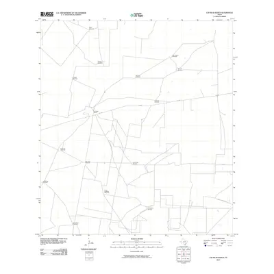 2010 Map of Las Islas Ranch, 2010 Print
