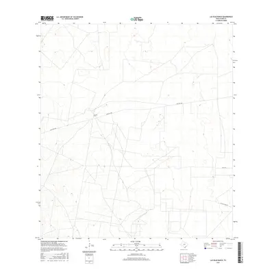 2016 Map of Las Islas Ranch, 2016 Print
