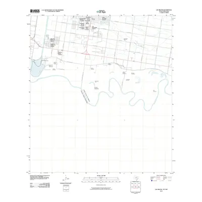 2010 Map of Las Milpas, 2010 Print