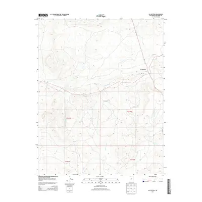 2013 Map of Las Nutrias, 2013 Print