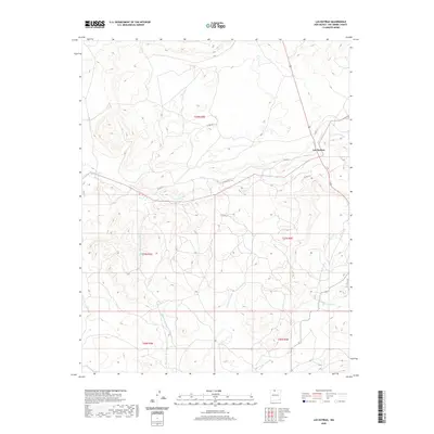 2020 Map of Las Nutrias, 2020 Print