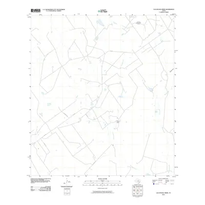 2010 Map of Las Ovejas Creek, 2010 Print