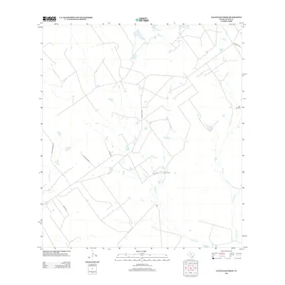 2013 Map of Las Ovejas Creek, 2013 Print