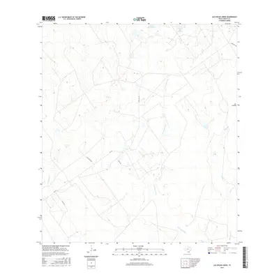 2016 Map of Las Ovejas Creek, 2016 Print