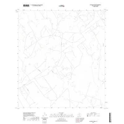 2019 Map of Las Ovejas Creek, 2019 Print