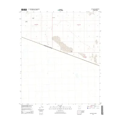 2014 Map of Las Playas, 2014 Print