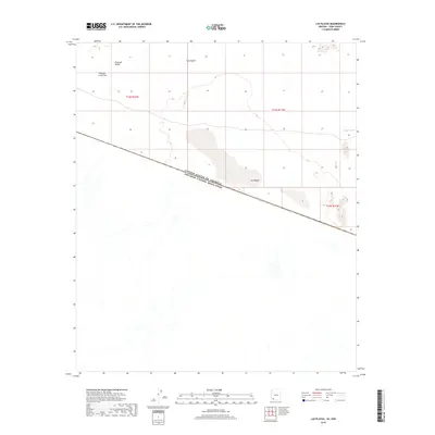 2018 Map of Las Playas, 2018 Print