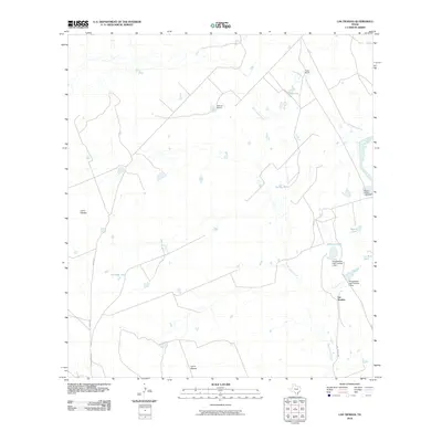2010 Map of Las Tiendas, 2010 Print