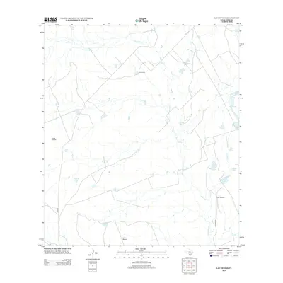 2013 Map of Las Tiendas, 2013 Print