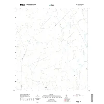 2019 Map of Las Tiendas, 2019 Print