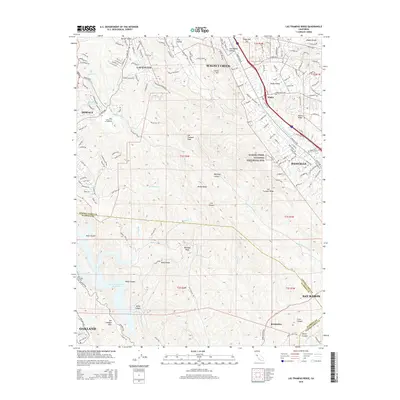 2015 Map of Las Trampas Ridge, 2015 Print