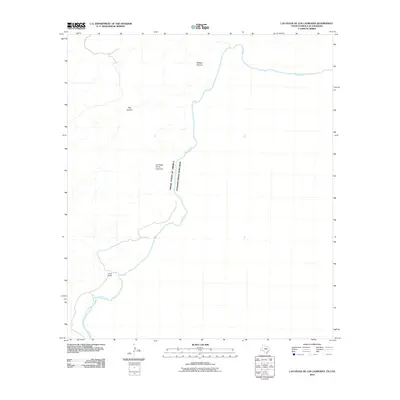 2010 Map of Las Vegas De Los Ladrones, 2010 Print