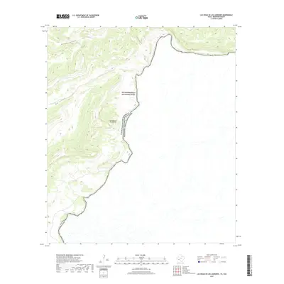 2019 Map of Las Vegas De Los Ladrones, 2019 Print