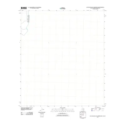 2010 Map of Las Vegas De Los Ladrones SW, 2010 Print