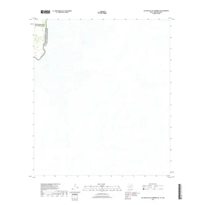 2019 Map of Las Vegas De Los Ladrones SW, 2019 Print