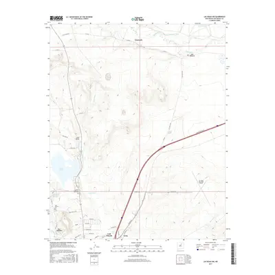 2017 Map of Las Vegas NW, 2017 Print