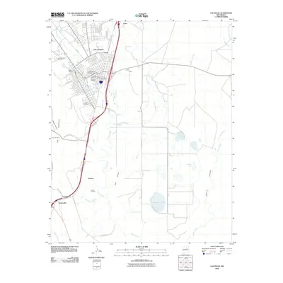 2010 Map of Las Vegas, 2010 Print