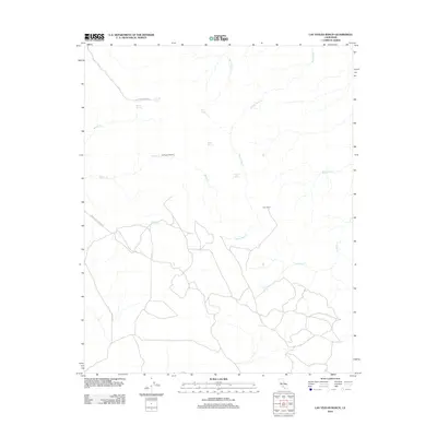 2012 Map of Las Yeguas Ranch, 2012 Print