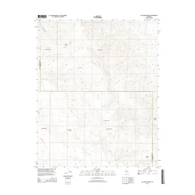 2015 Map of Las Yeguas Ranch, 2015 Print